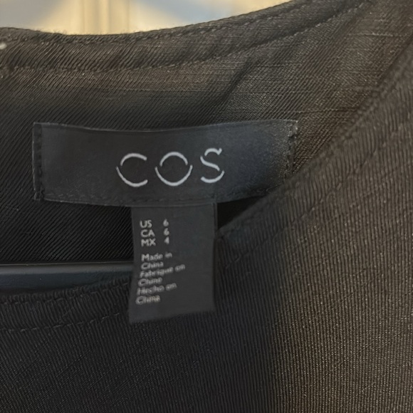 COS Layered Ruffle Linen Dress - Picture 6 of 7